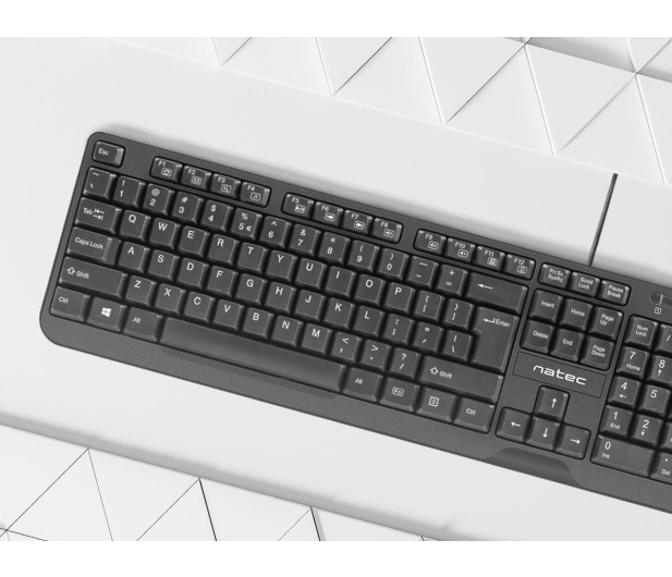 Natec TROUT US PRZEWODOWA SLIM CZARNA - 1480401 - zdjęcie 4